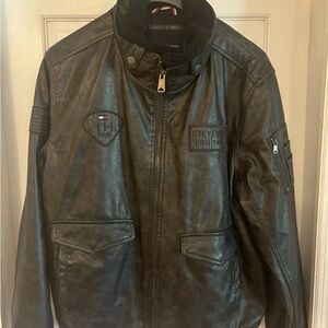 Tommy Hilfiger Men's  Bomber Jacket Black Sz. XXL
